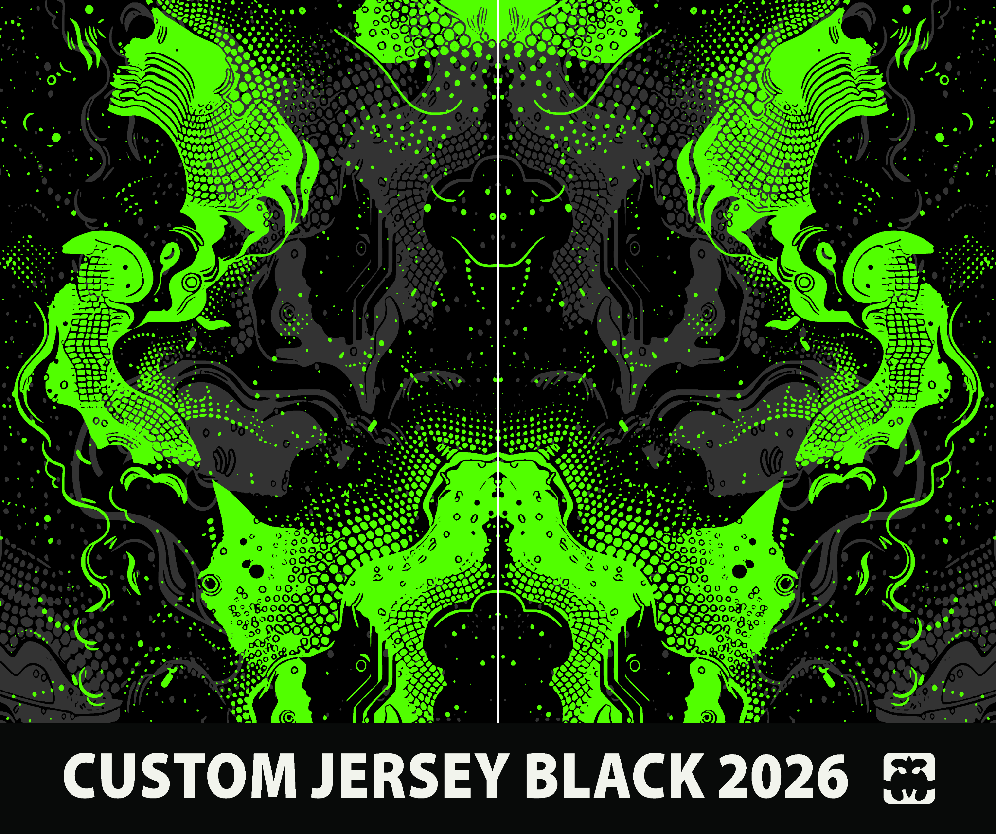 CUSTOM JERSEY BLACK 2026 protected jersey vector preview