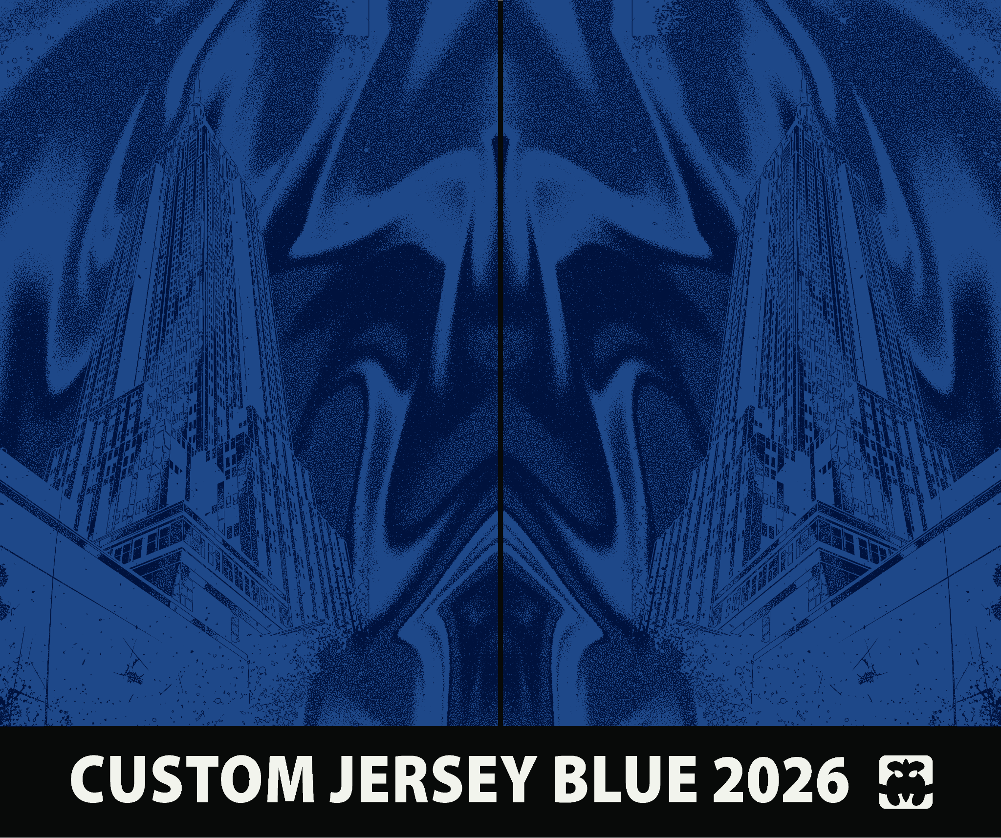 CUSTOM JERSEY BLUE 2026 protected jersey vector preview