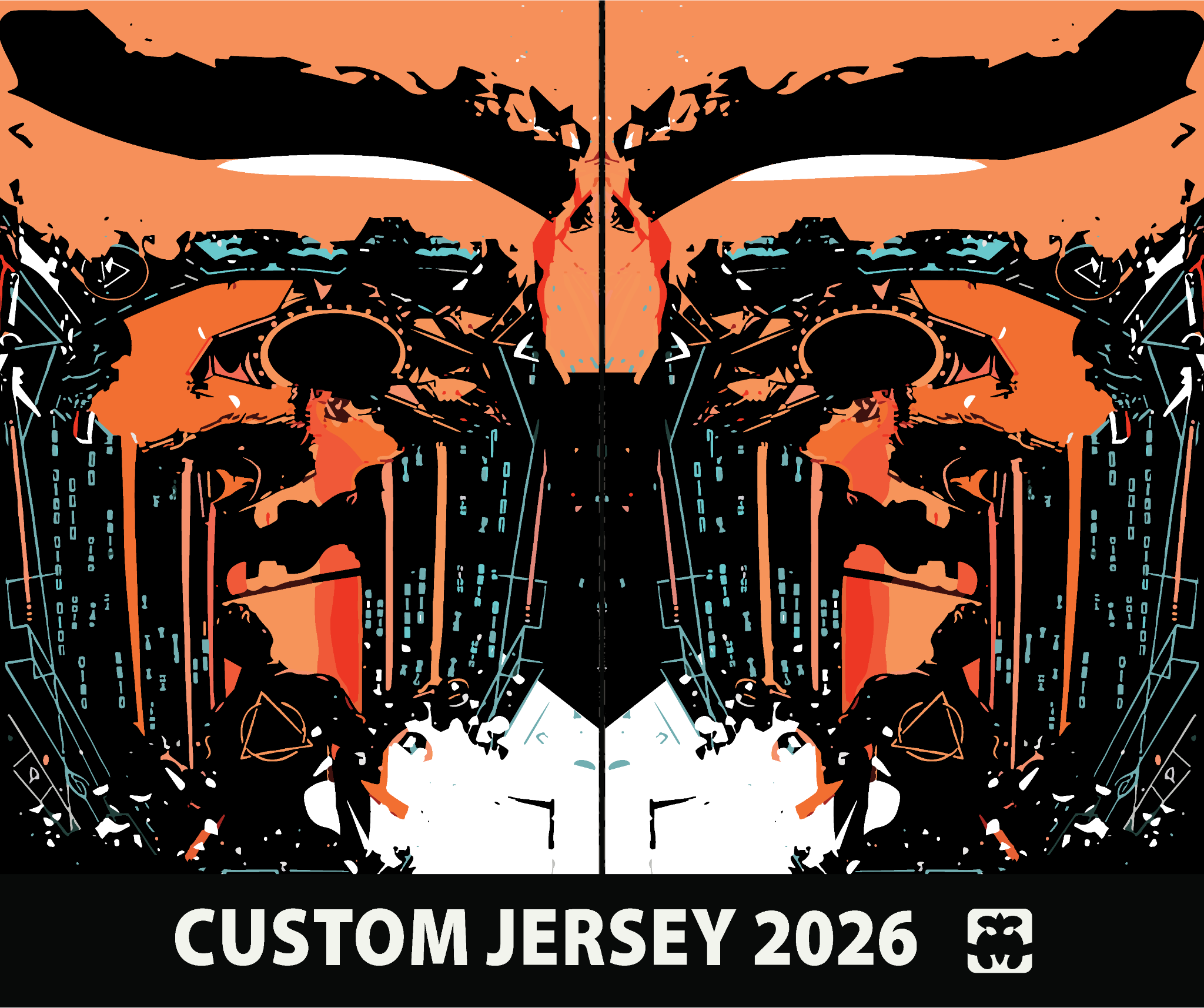 CUSTOM JERSEY 2026 protected jersey vector preview